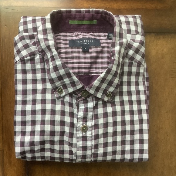 Ted Baker London Men's Classic Dress Shirt 4 - Picture 1 of 10
